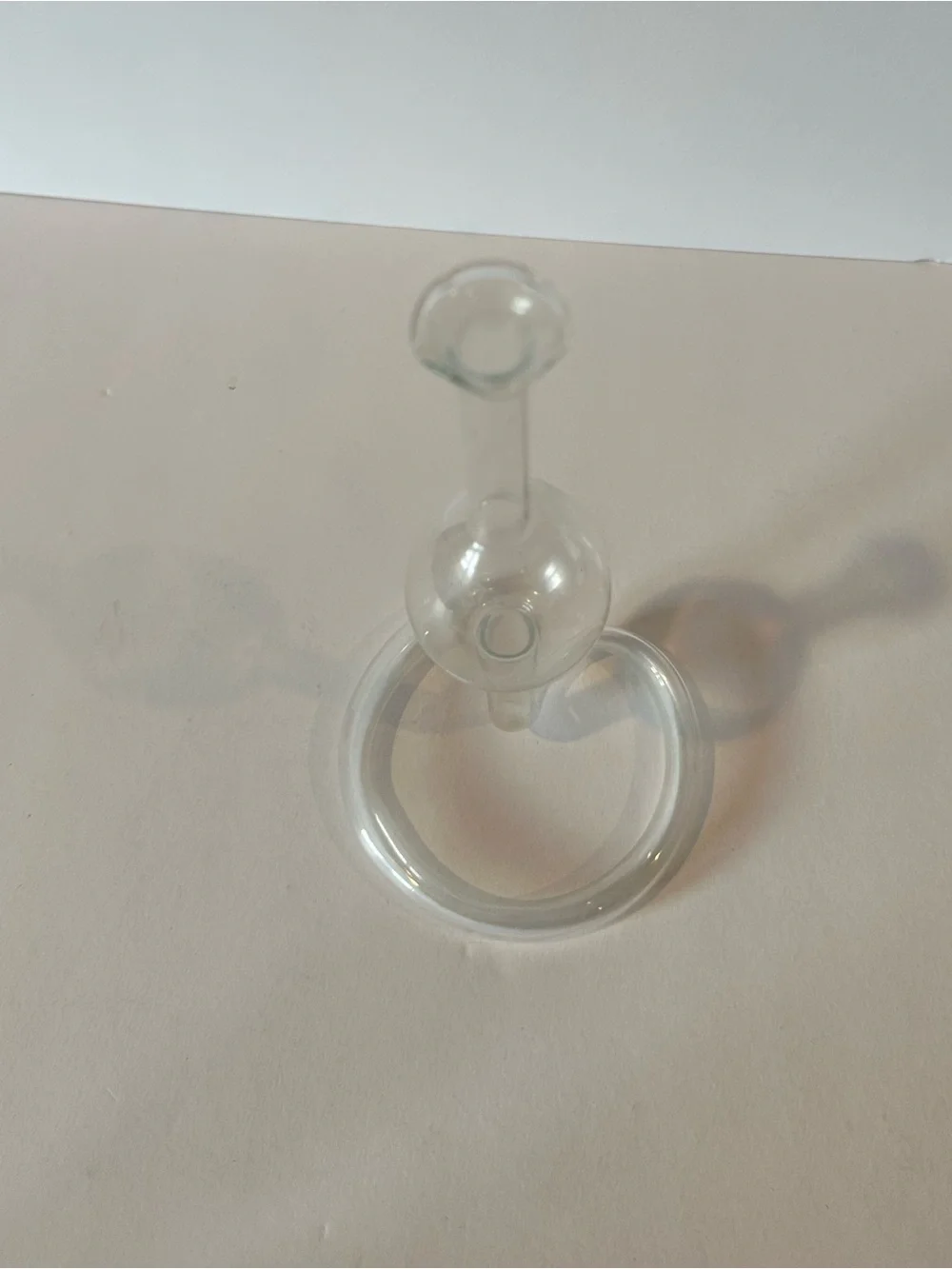 Vintage Glass Love Meter or Fortune Teller  Device & Propagation Bud Vase